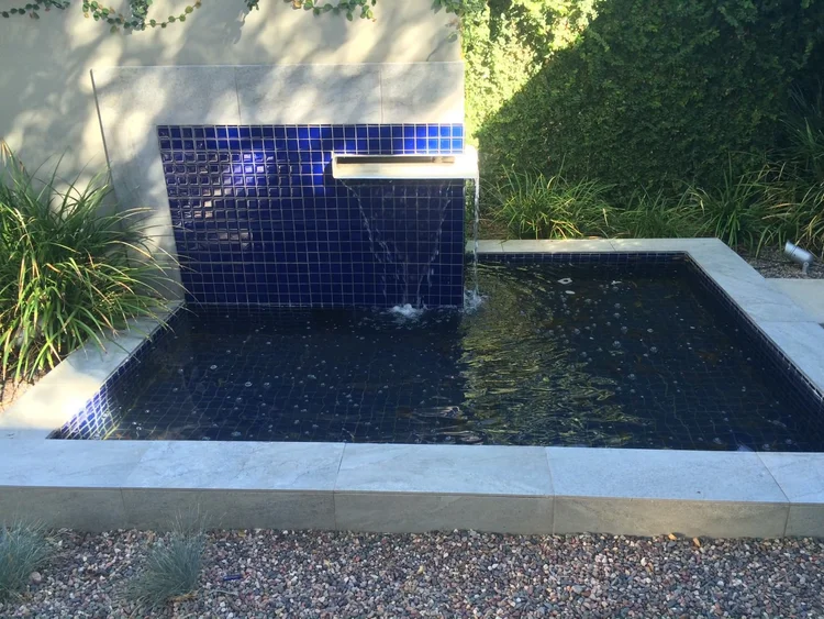 Cobalt Tile Plunge Pool & Sheer Descent